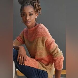 Pilcro striped Rugby Tunic Knit Sweater